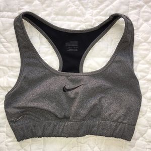Gray Nike Sports Bra Dry fit #88